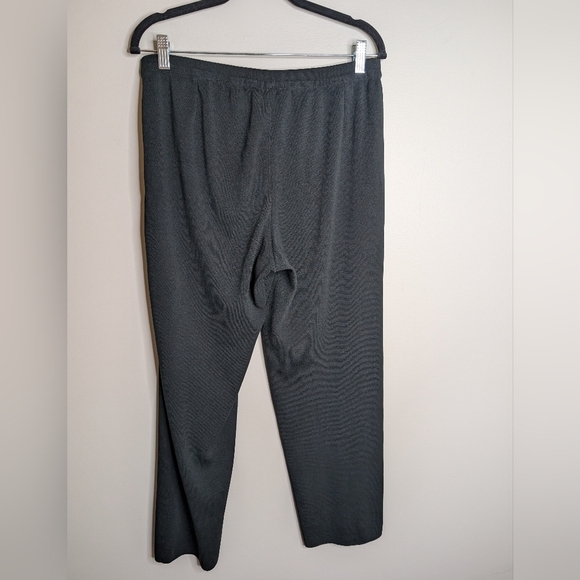 Ming Wang Black Knit Pants sz PL - Picture 4 of 6